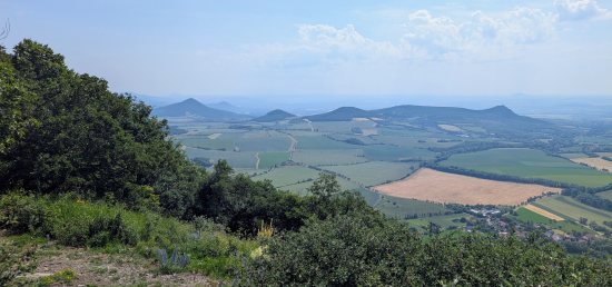 Lipská hora - panorámata